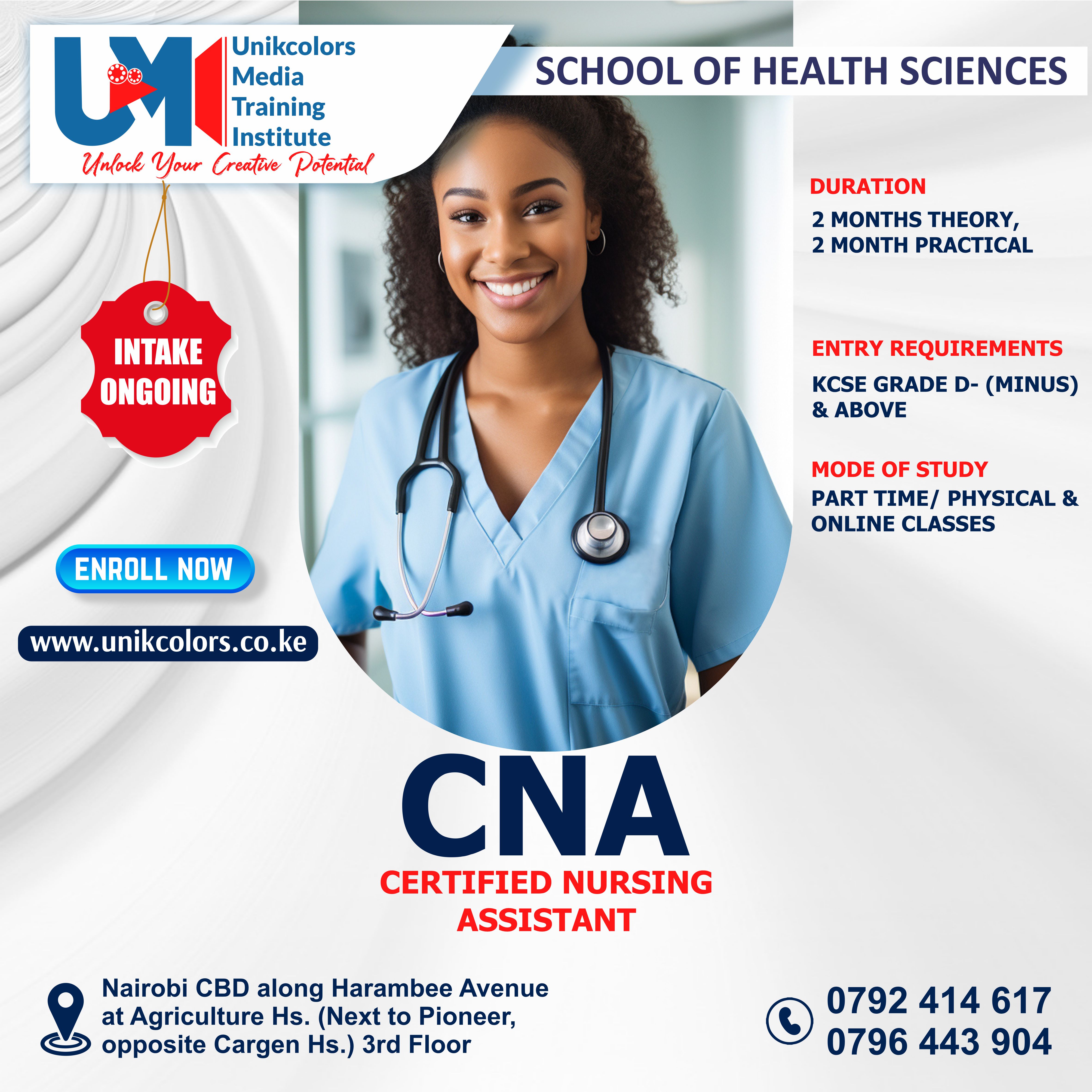 CERTIFIED NURSING ASSISTANT - CARE GIVER COURSE